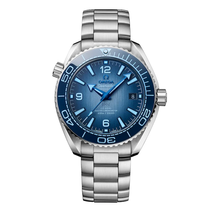 Omega Heritage Automatic Men’s Watch with Blue Material Dial, Stainless Steel Case & Bracelet, 600m Water Resistant / O21530402003002