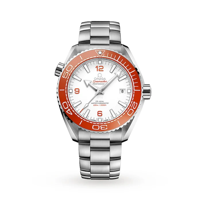 Omega Heritage Automatic Men’s Watch with White Material Dial, Stainless Steel Case & Bracelet, 600m Water Resistant / O21530442104001
