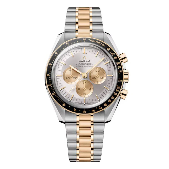Omega Manual Wind 42mm Men’s Watch with Silver Material Dial, Stainless Steel Case & Bracelet, 50m Water Resistant / O31020425002001
