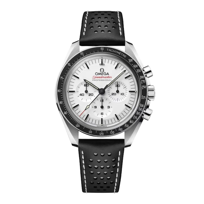 Omega Manual Wind 42mm Men’s Watch with White Material Dial, Stainless Steel Case, 50m Water Resistant / O31032425004002