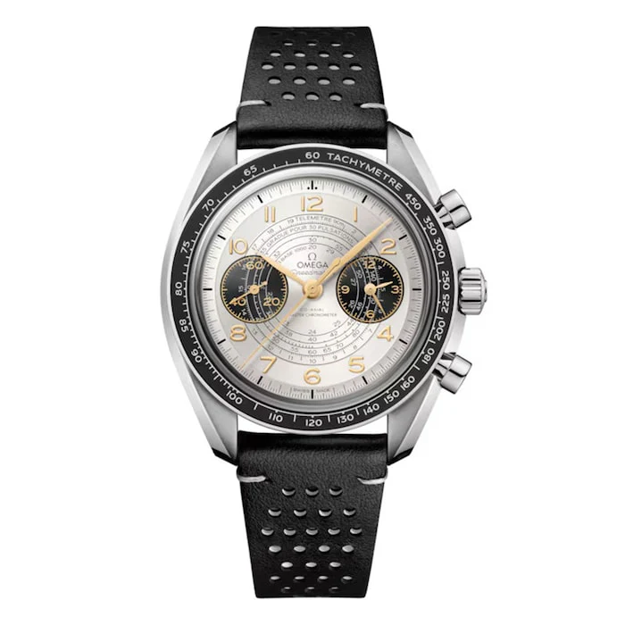 Omega Manual Wind 43mm Men’s Watch with Silver Material Dial, Stainless Steel Case, 50m Water Resistant / O52232435102001