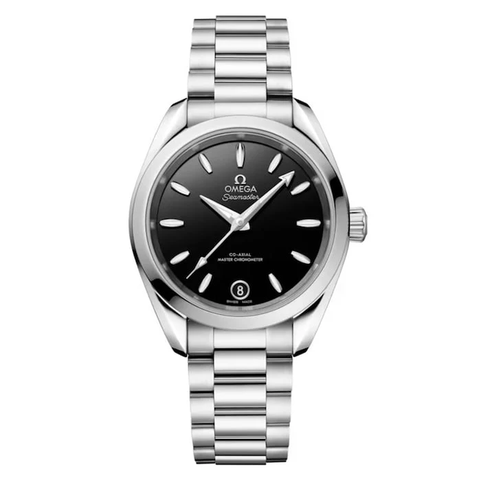 Omega Seamaster Aqua Terra 150M 34mm Ladies Watch Black Luxury Watch Swiss Made High Precision Movement O22010342001001