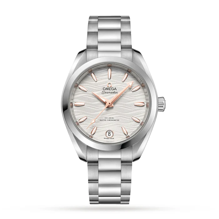Omega Seamaster Aqua Terra Co-Axial Master Chronometer 34mm Ladies Watch Luxury Watch  O22010342002001