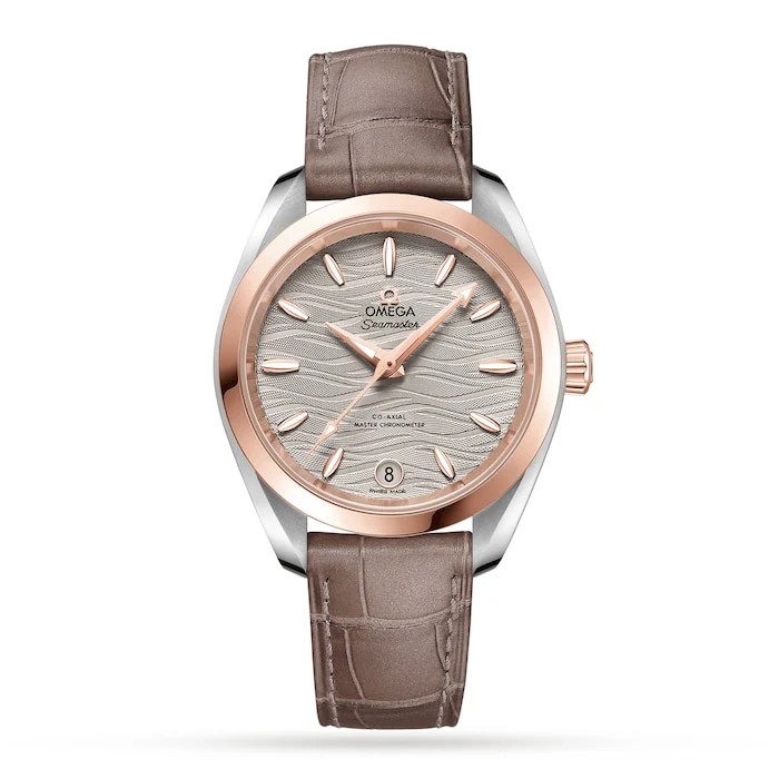 Omega Seamaster Aqua Terra Co-Axial Master Chronometer 34mm Ladies Watch Luxury Watch  O22023342006001