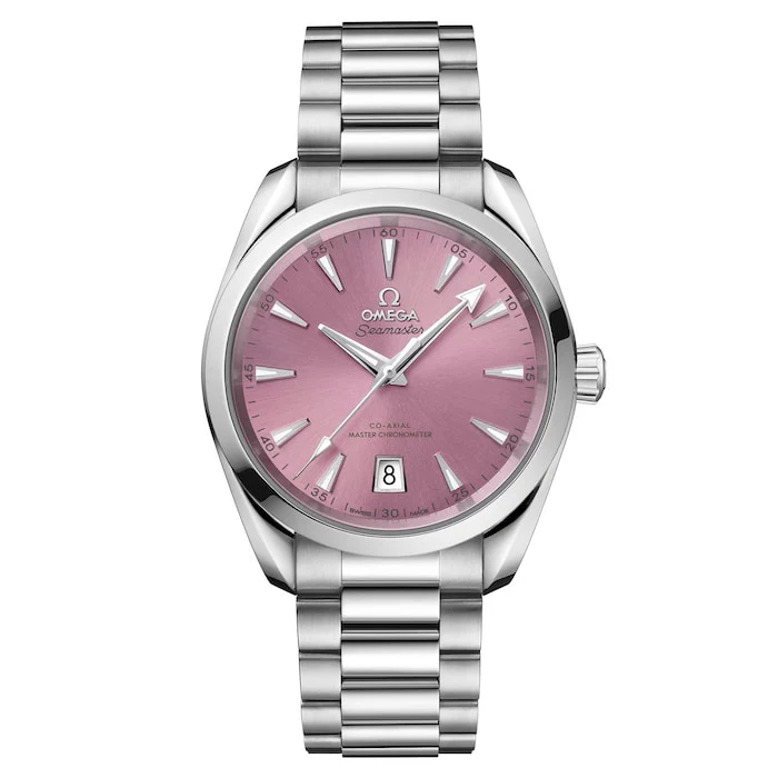 Omega Seamaster Aqua Terra Shades 38mm Unisex Watch Pink Luxury Watch Swiss Made High Precision Movement O22010382010005