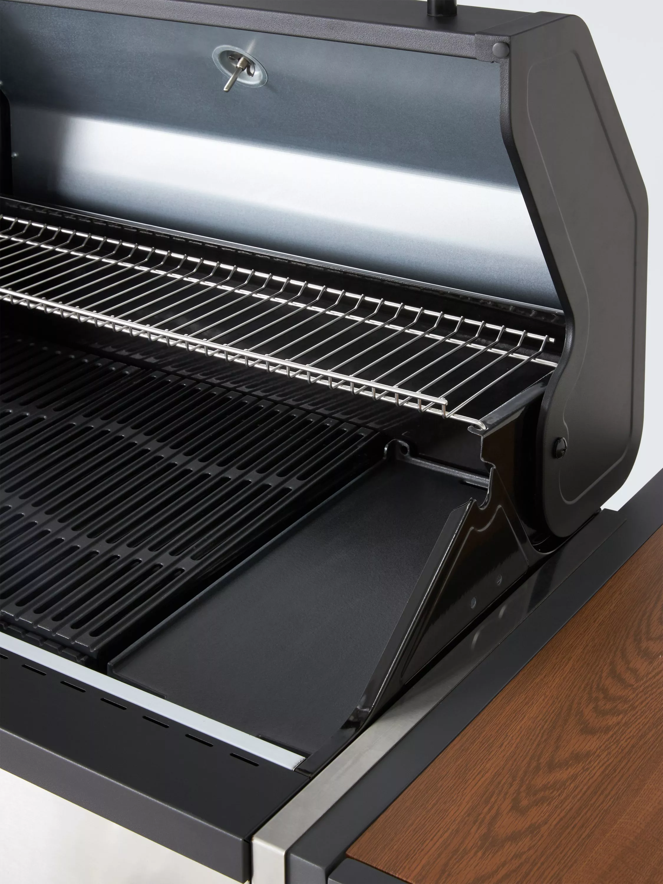 Outdoor Kitchen with Side Burner & Grillstream 4-Burner Hybrid Gas & Charcoal BBQ - Image 6
