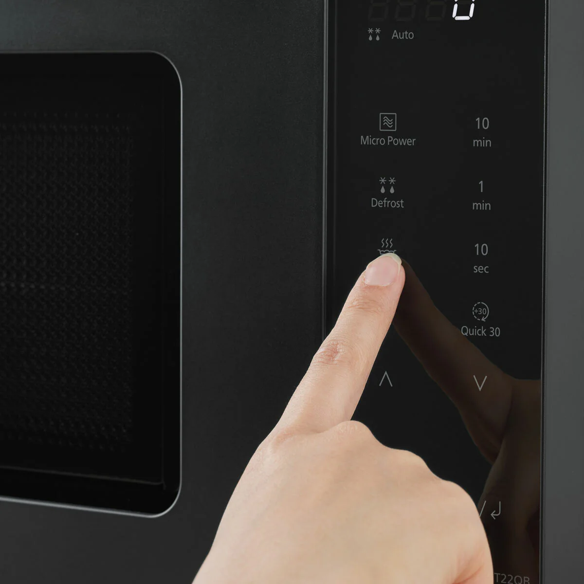 Panasonic 20L Solo Microwave, Black, NN-ST22QBBPQ - Image 7