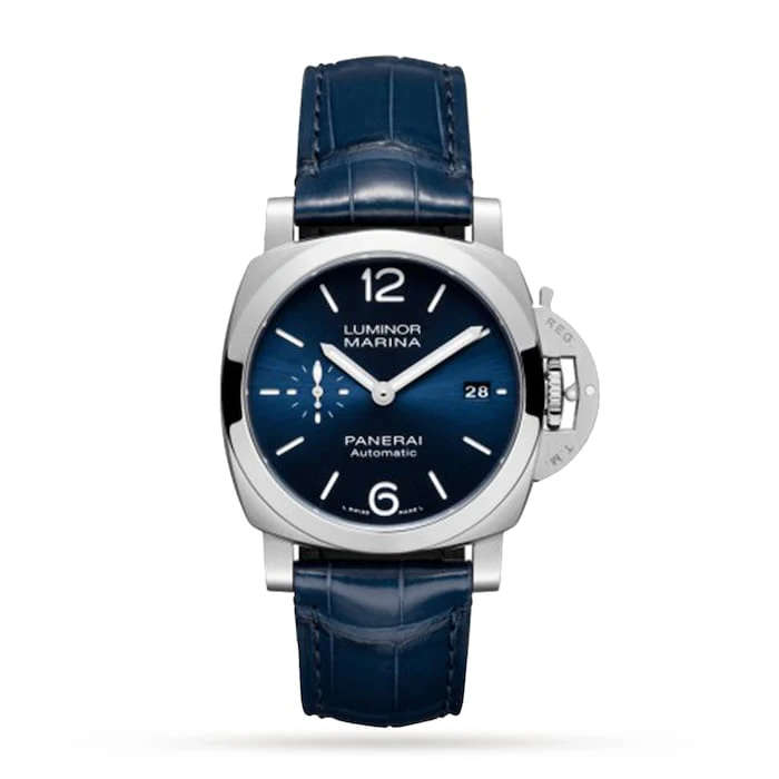 Panerai Automatic 40mm Men’s Watch with Blue Material Dial, Stainless Steel Case, 100m Water Resistant / PAM01270