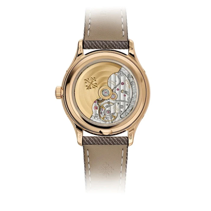 Patek Philippe 38mm Men’s Watch with Brown Material Dial, Gold Case, 30m Water Resistant / 4946R-001 Fast Dispached - Image 3