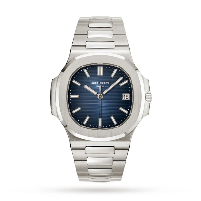 Patek Philippe Automatic 41mm Men’s Watch with Blue Material Dial, Gold Case, 120m Water Resistant / 5811/1G-001