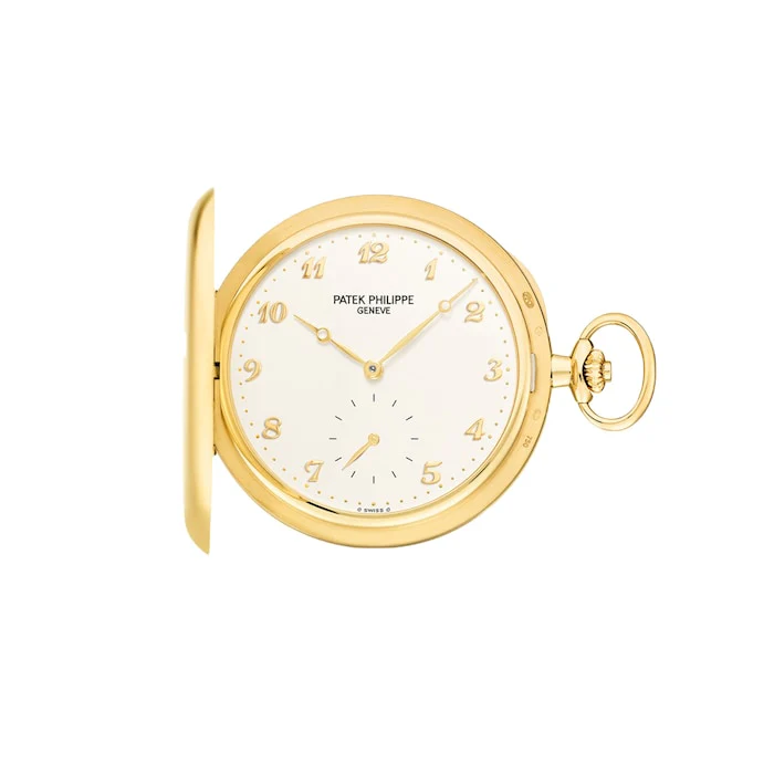 Patek Philippe Automatic 48mm Men’s Watch with White Material Dial, Gold Case / 980J-010