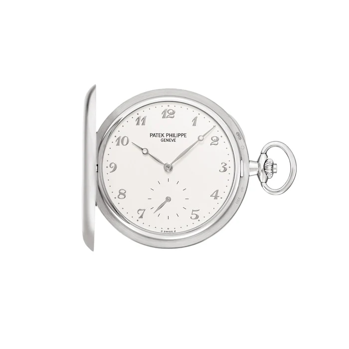 Patek Philippe Manual Wind 48mm Men’s Watch with White Material Dial, Gold Case / 980G-010