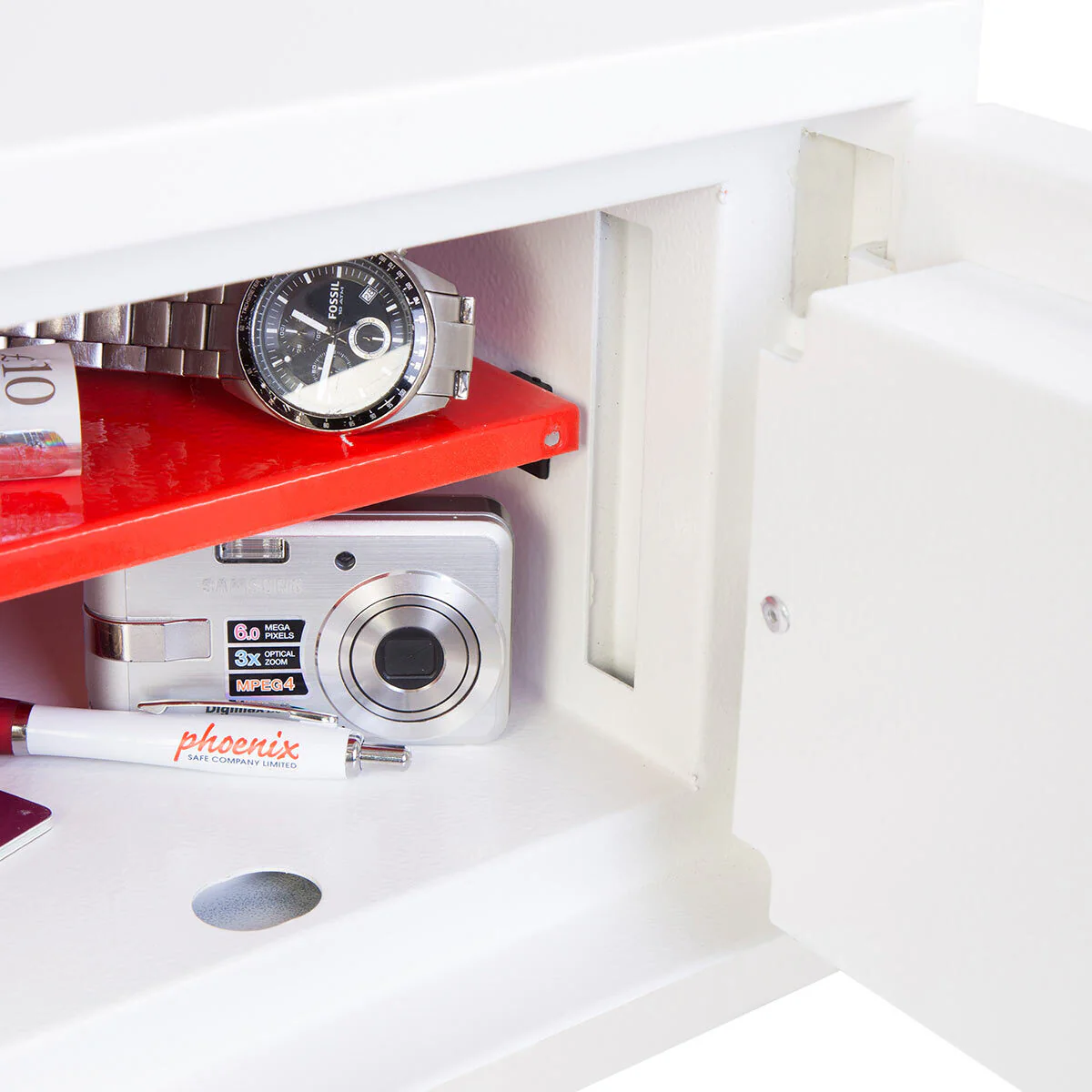 Phoenix Fortress SS1181K Security Safe with Key Lock, 7 Litres - Image 4