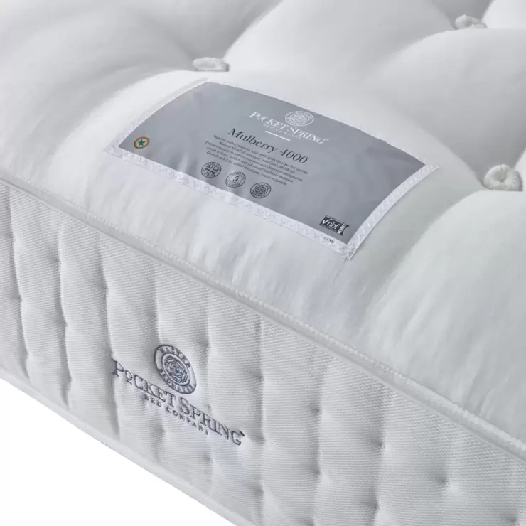 Pocket Spring Bed Company Mulberry Mattress, Double - Image 3