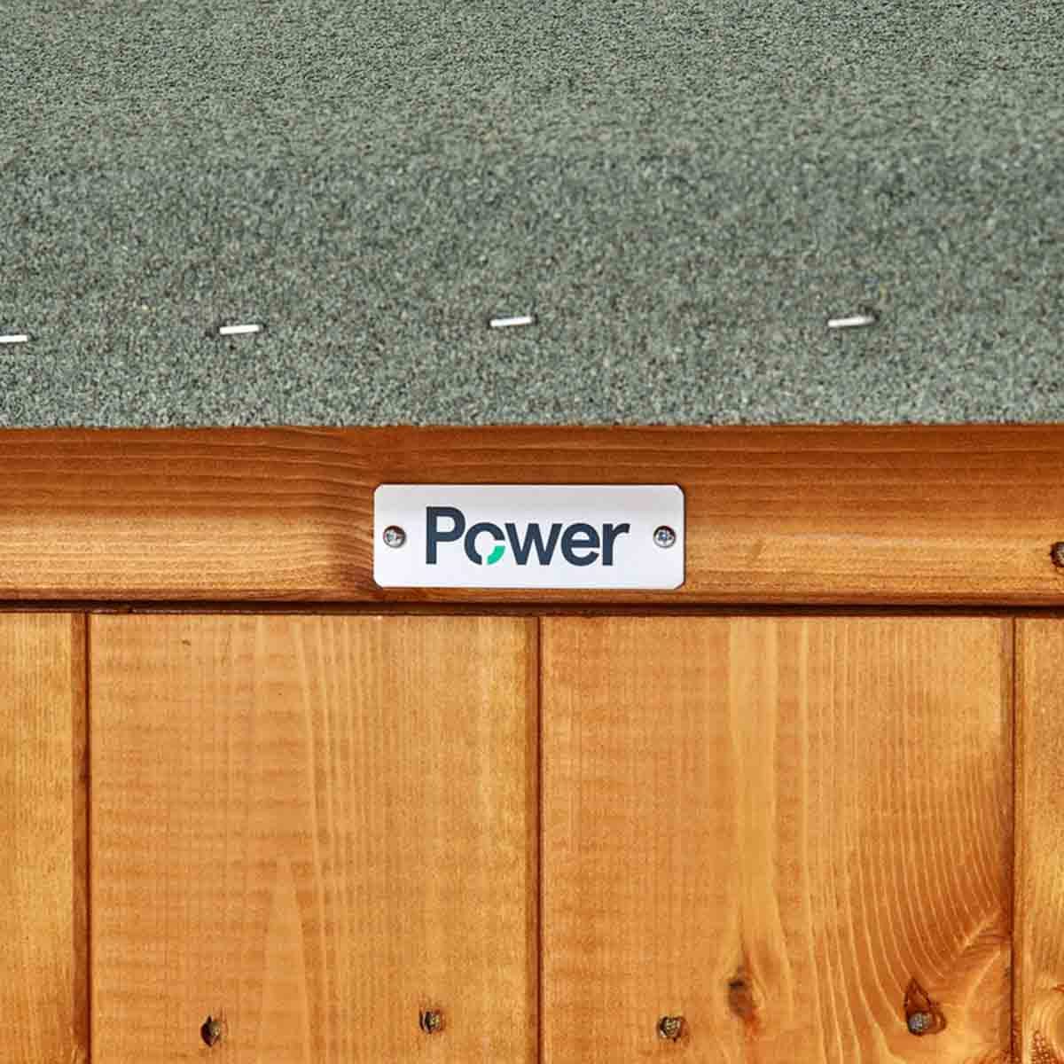 Power 10' x 4' Pub Shed Garden Bar - Image 5