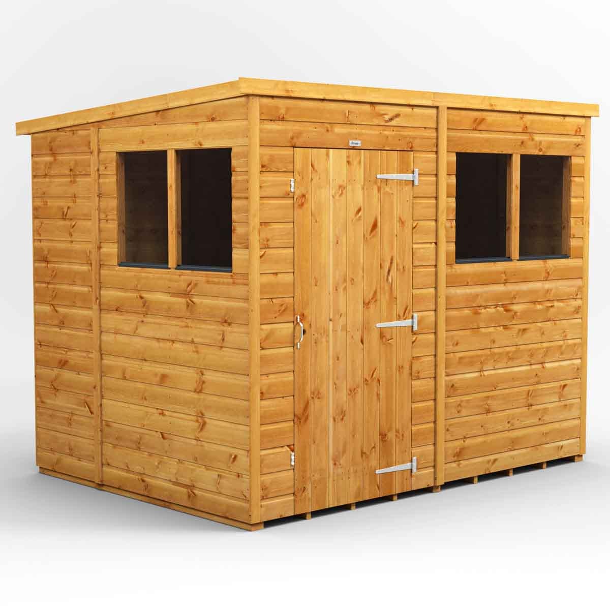 Power Pent 8' x 6' Garden Shed - Image 2