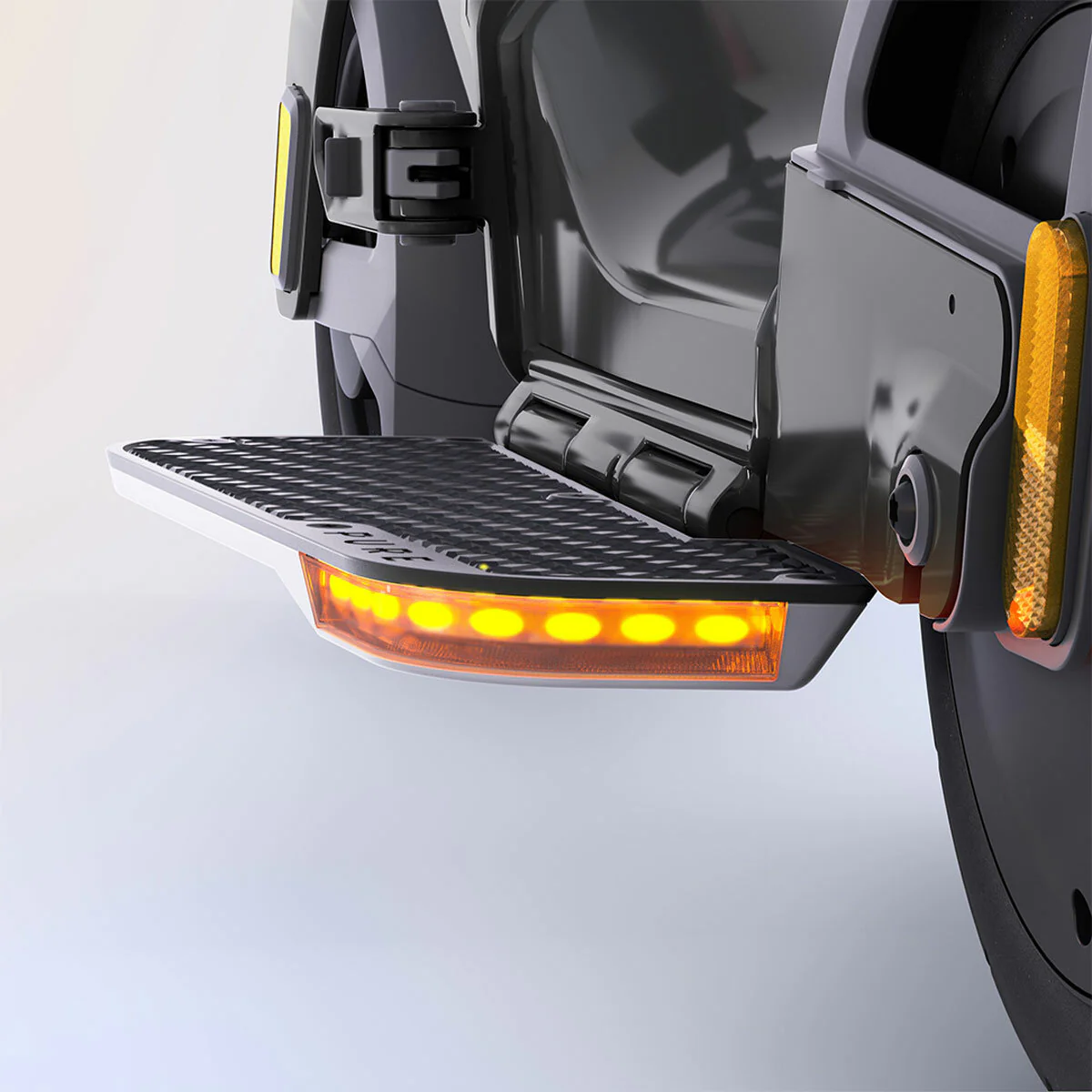 Pure Flex Folding Electric Scooter In Charcoal Grey - Image 5