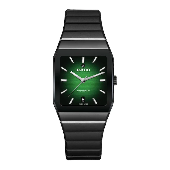 Rado Anatom Automatic 32.5mm Unisex Watch Green Luxury Watch Swiss Made Automatic Movement Sapphire Crystal Stainless Steel Case Water Resistant  R10202319