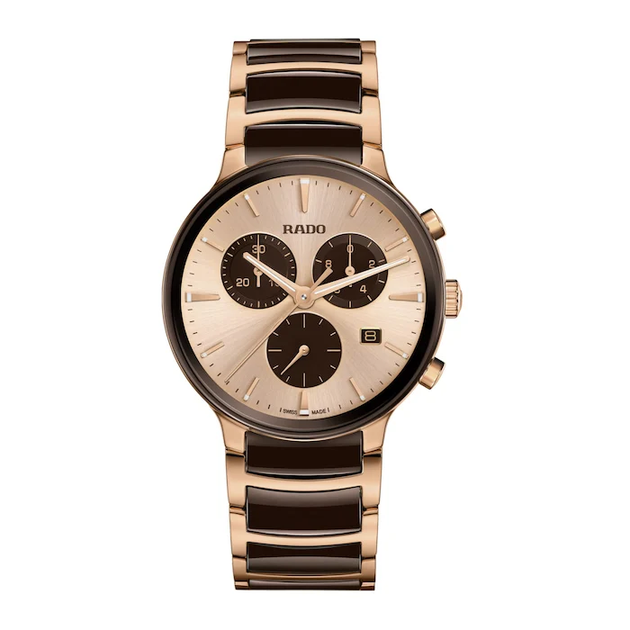 Rado Centrix Chronograph 41mm Mens Luxury Watch R30212402