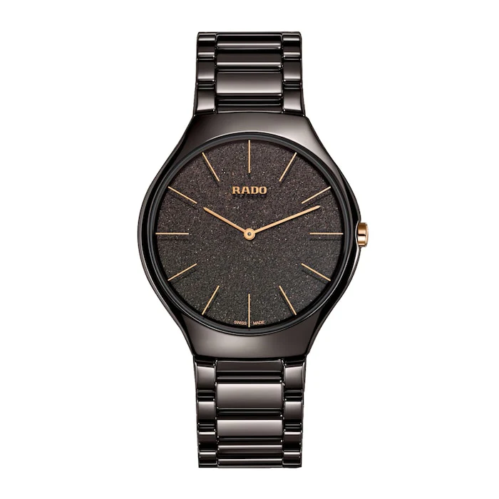 Rado True Round Thinline 39mm Luxury Watch Luxury Watch Swiss Made High Precision Movement R27004302