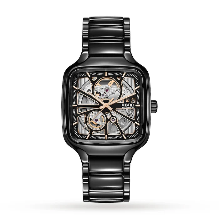 Rado True Square Open Heart Unisex Watch Luxury Watch Swiss Made High Precision Movement R27086162