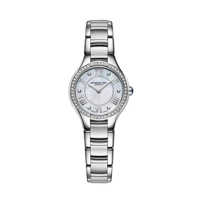 Raymond Weil Noemia Ladies Quartz 24mm Luxury Watch Luxury Watch Swiss Made High Precision Movement 5124-S2S-00966