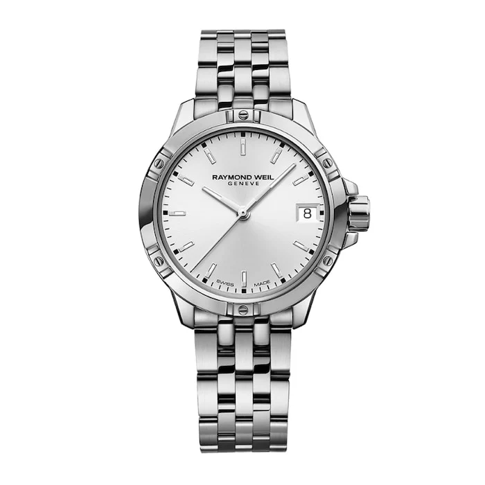 Raymond Weil Tango Classic Quartz 30mm Ladies Watch White Luxury Watch Swiss Made High Precision Movement 5960-ST-30041