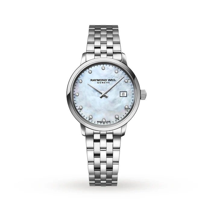 Raymond Weil Toccata 29mm Ladies Watch Luxury Watch Swiss Made High Precision Movement  5985-ST-97081