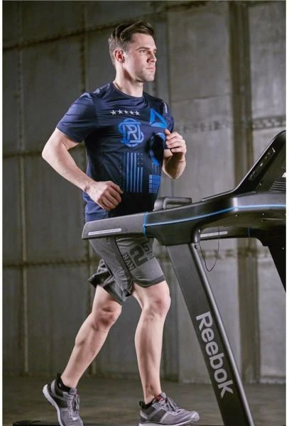 Reebok Jet 300 Series Bluetooth Treadmill - Black Reebok Jet 300 Folding Treadmill + Bluetooth - Image 9