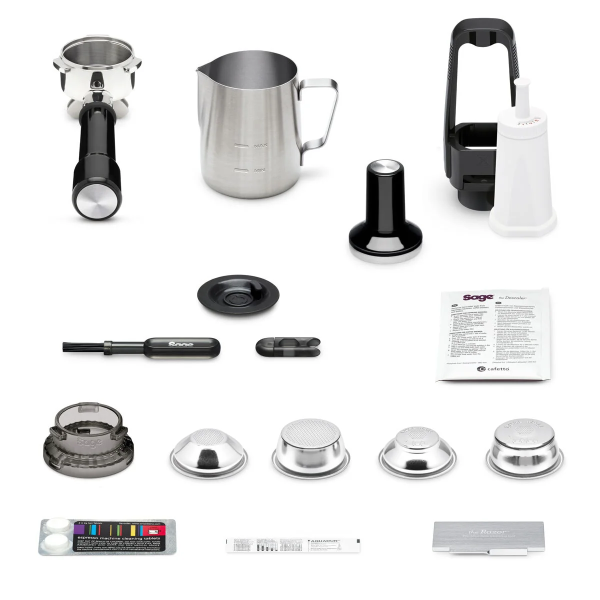Sage Barista Touch Bean To Cup Coffee Machine in Black Truffle SES880BTR - Image 6