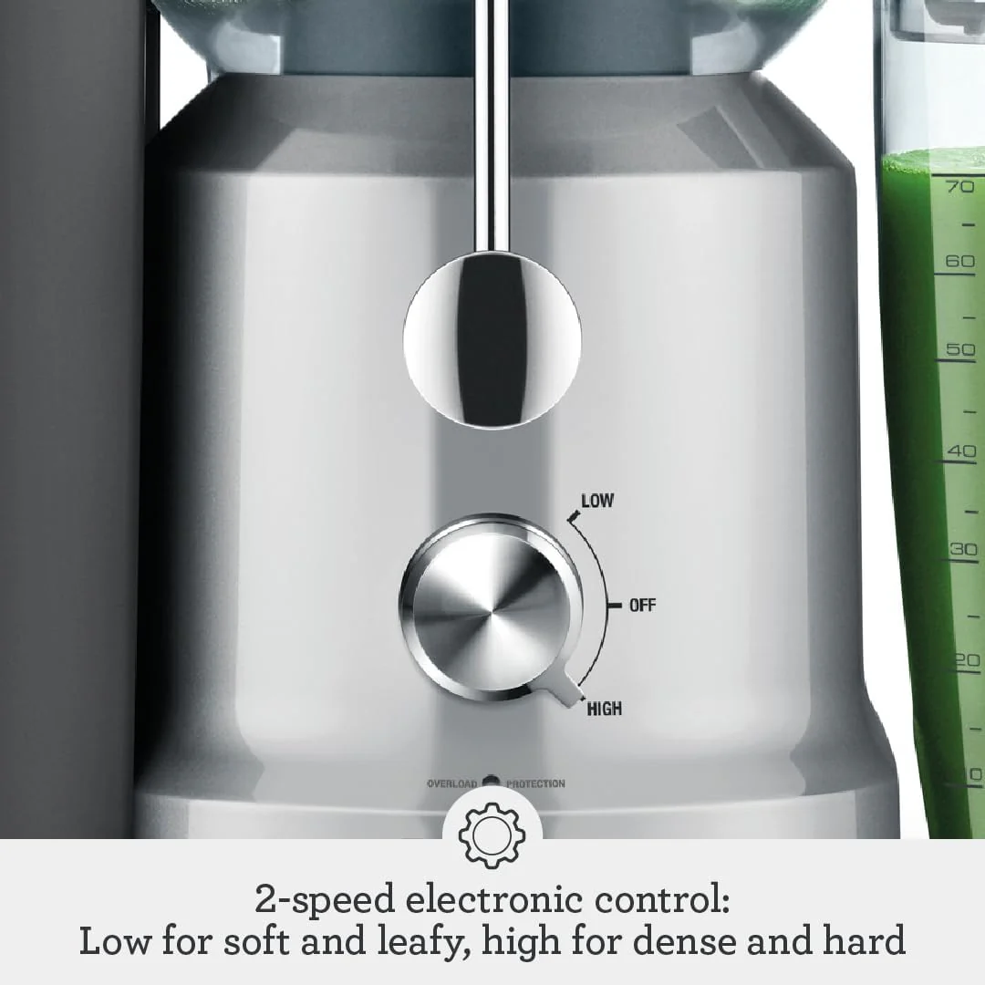 Sage - The Nutri Juicer Cold - Cold Press Extractor for Fruit and Vegetables - High Capacity 2L Jug - 1250W - Silver - Image 3