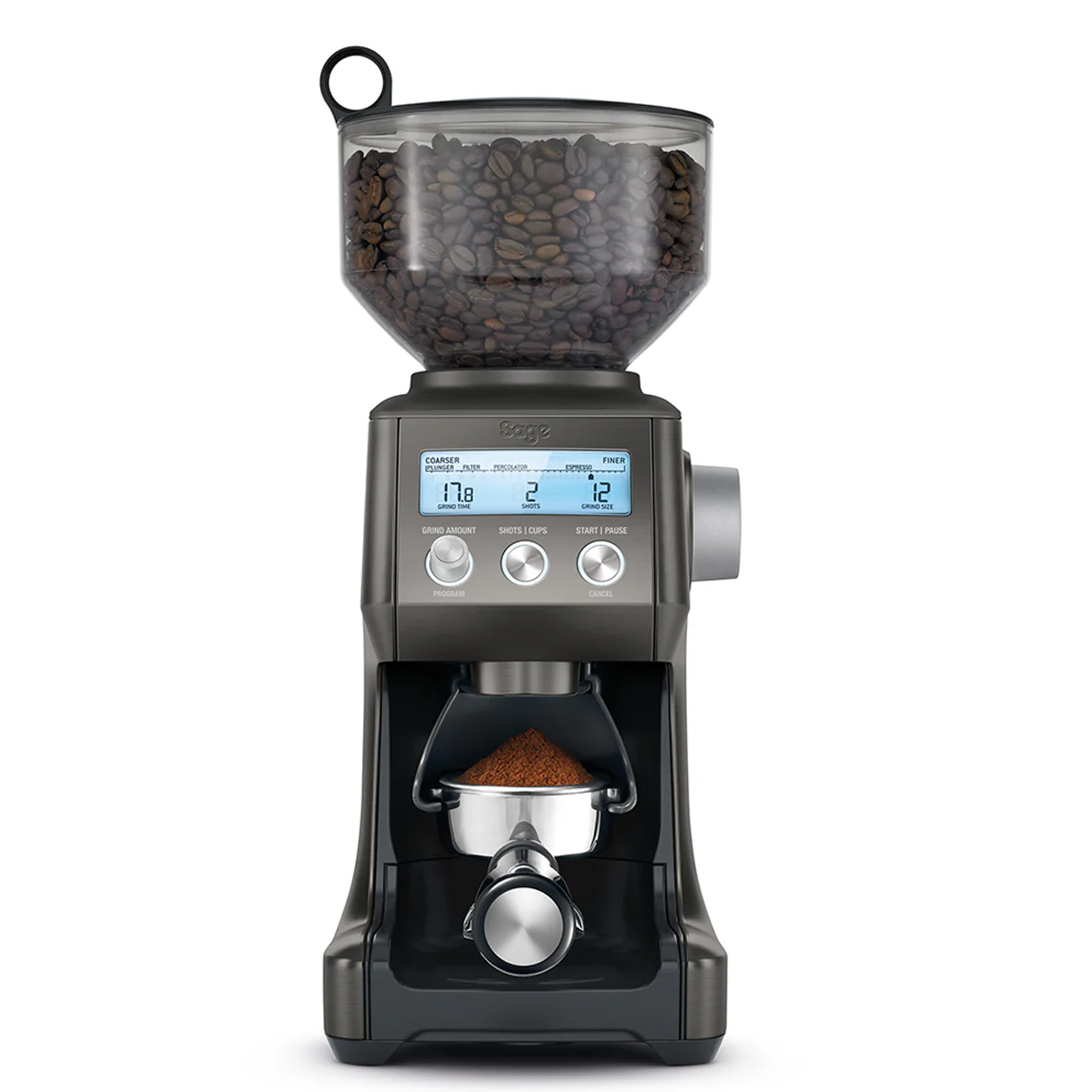 Sage the Smart Grinder™ Pro Grind intelligently with Dosing iQ™ technology In 3 Colours Stainless Steel - Image 4