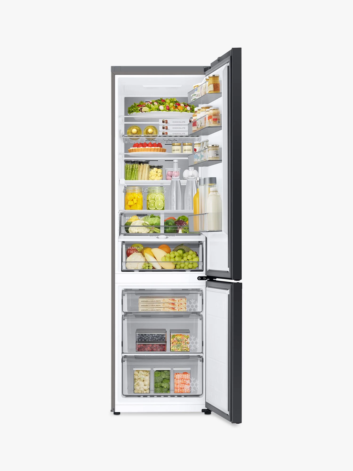 Samsung Bespoke RB38A7CGTS9 Freestanding 70/30 Fridge Freezer, Stainless Steel - Image 6