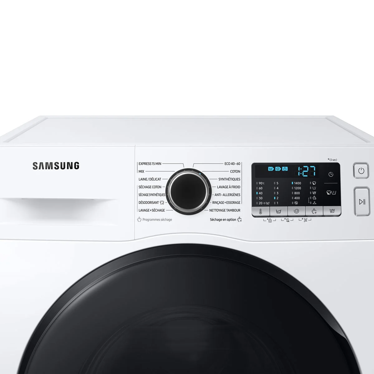 Samsung Series 5 WD80TA046BE/EU, 8kg/5kg, 1400rpm, Washer Dryer, E Rated in White - Image 7