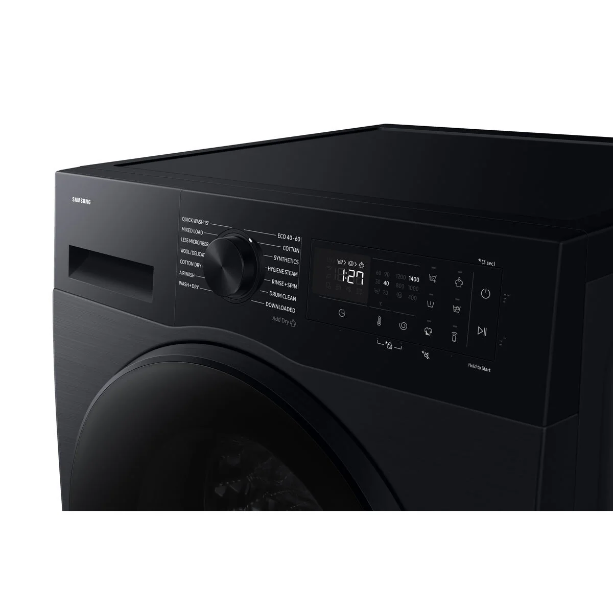 Samsung WD11DG5B15BBEU 11/6kg Washer Dryer, E Rated in Black - Image 2