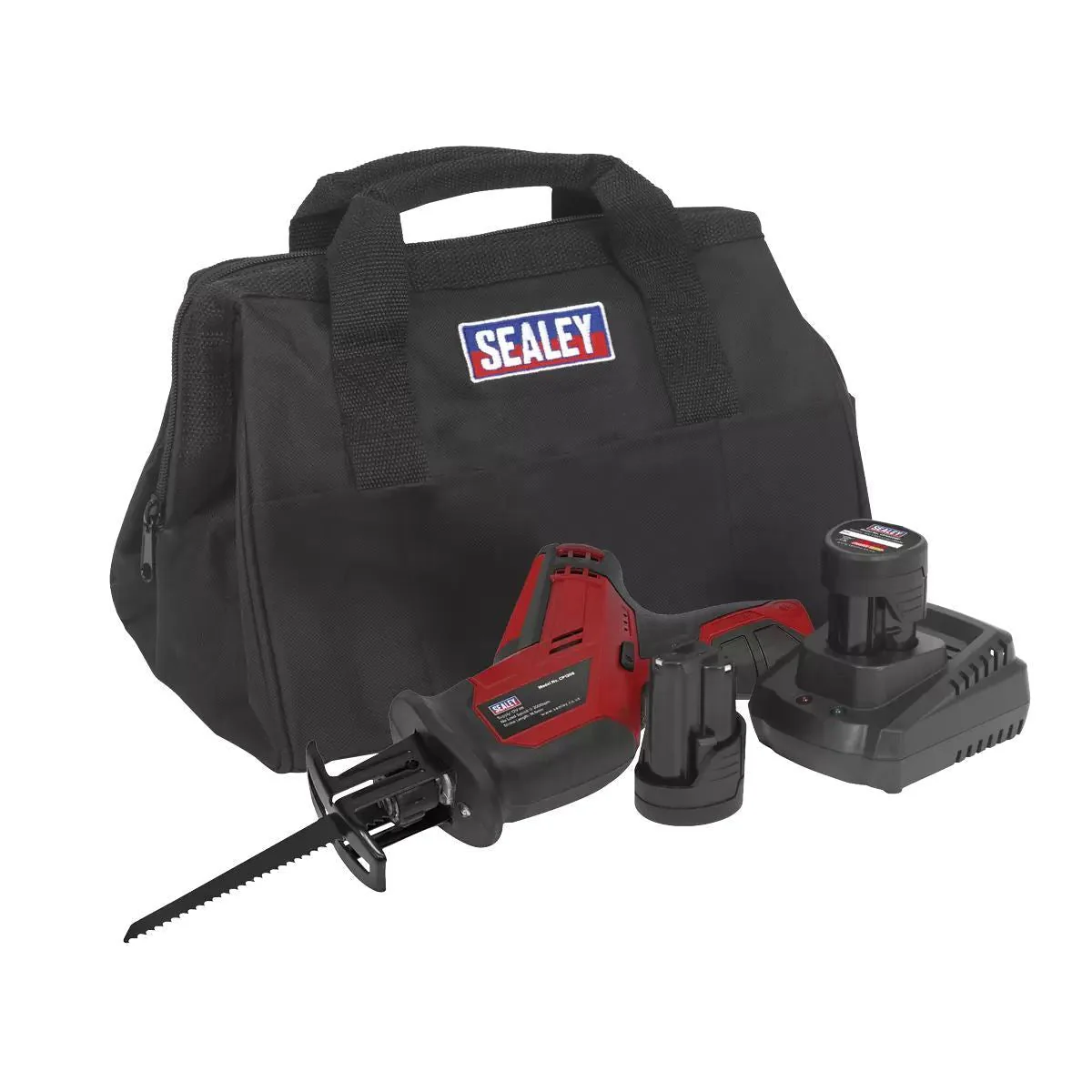 Sealey CP1208KIT 12V Cordless Reciprocating Saw with 2 Batteries & Charger
