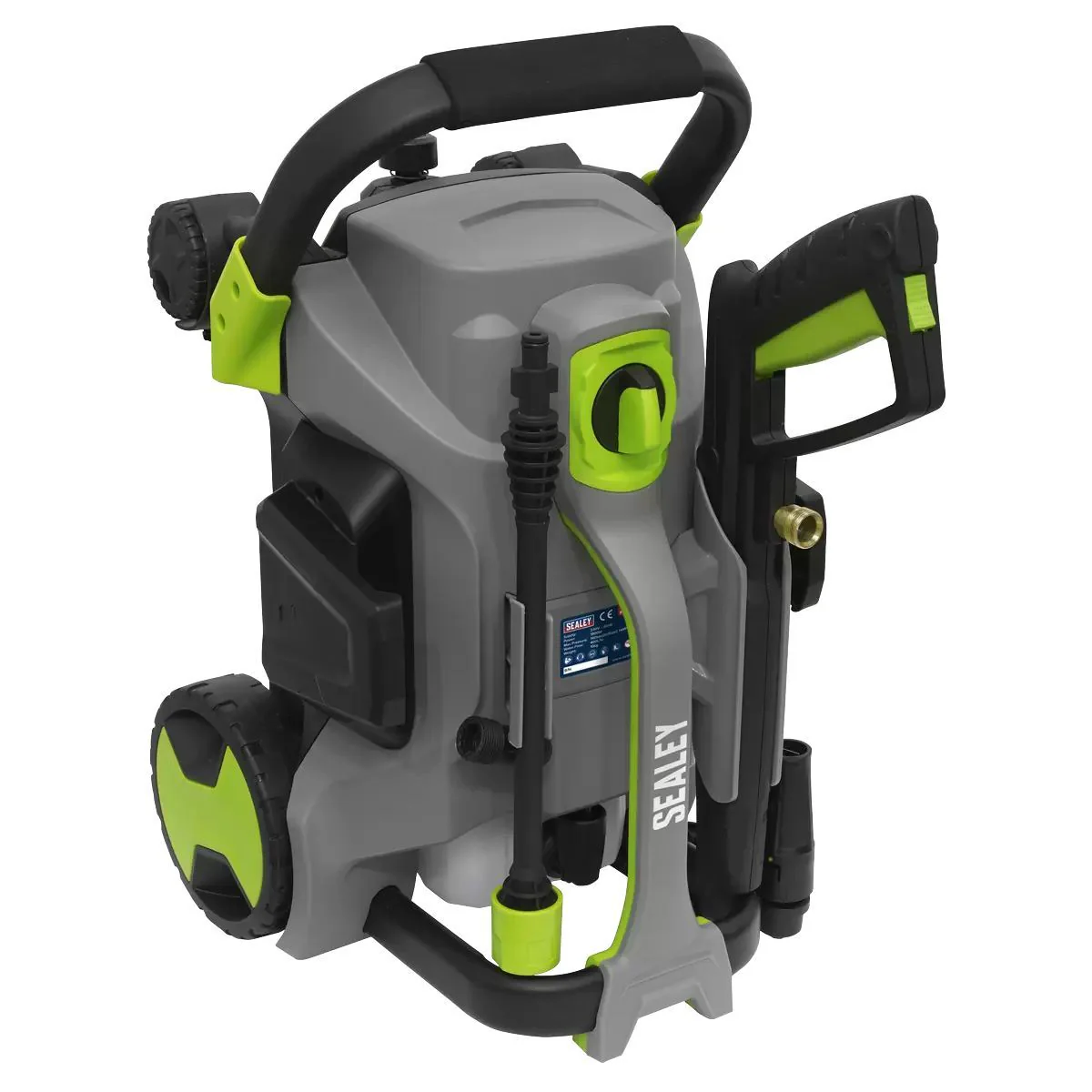 Sealey PW2000PA Pull Along Pressure Washer 140bar with TSS