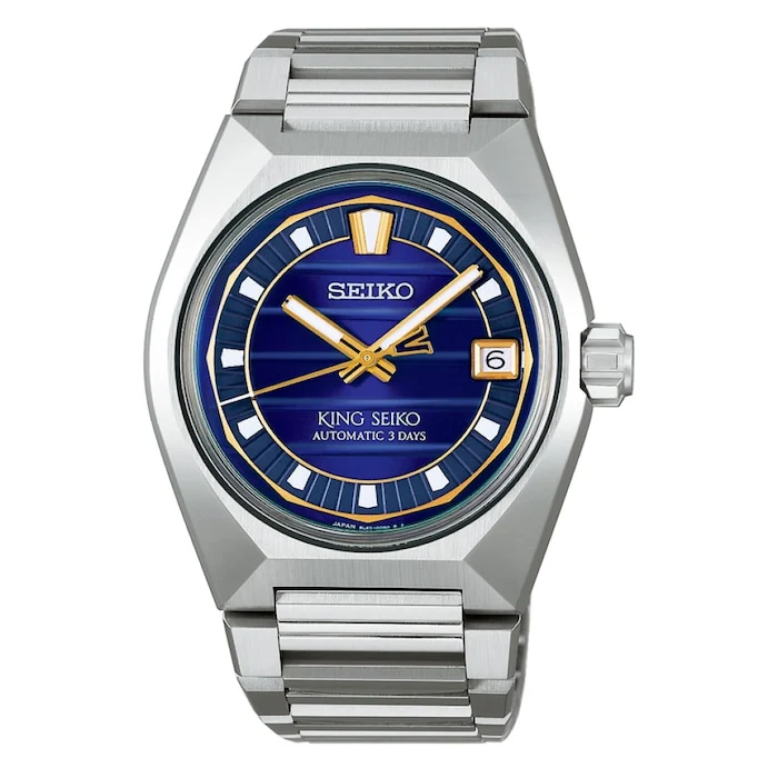 Seiko Prospex Prospex Automatic 41mm Men’s Watch with Purple Material Dial, Stainless Steel Case & Bracelet, 100m Water Resistant / SLA083J1