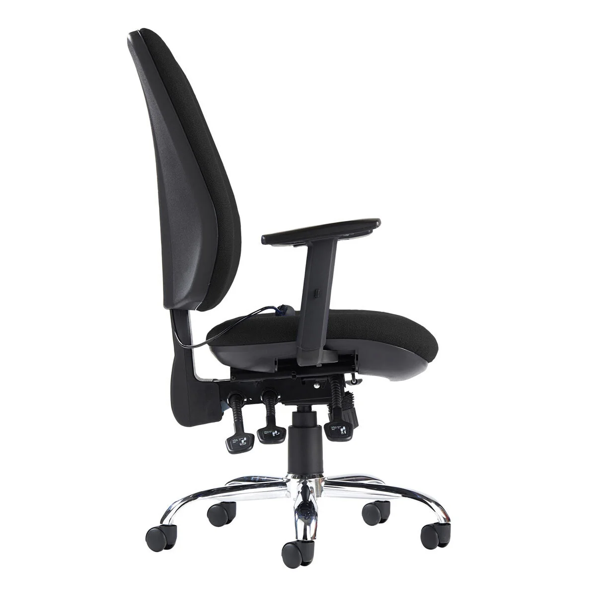 Senza Ergonomic Asynchro Task Chair, Black - Image 2