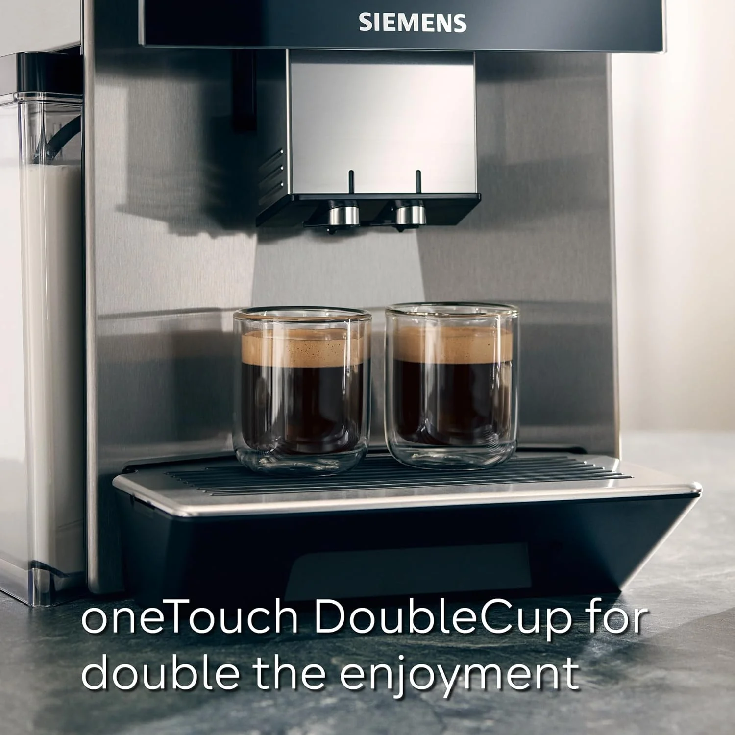 SIEMENS EQ700 Fully Automatic Bean to Cup Coffee Machine, 5" Touch Screen Display, Cold Brew/Slow Brew, Cappuccinatore, 34+ Coffee Beverages, Home Connect, TP715GB1 - Image 7