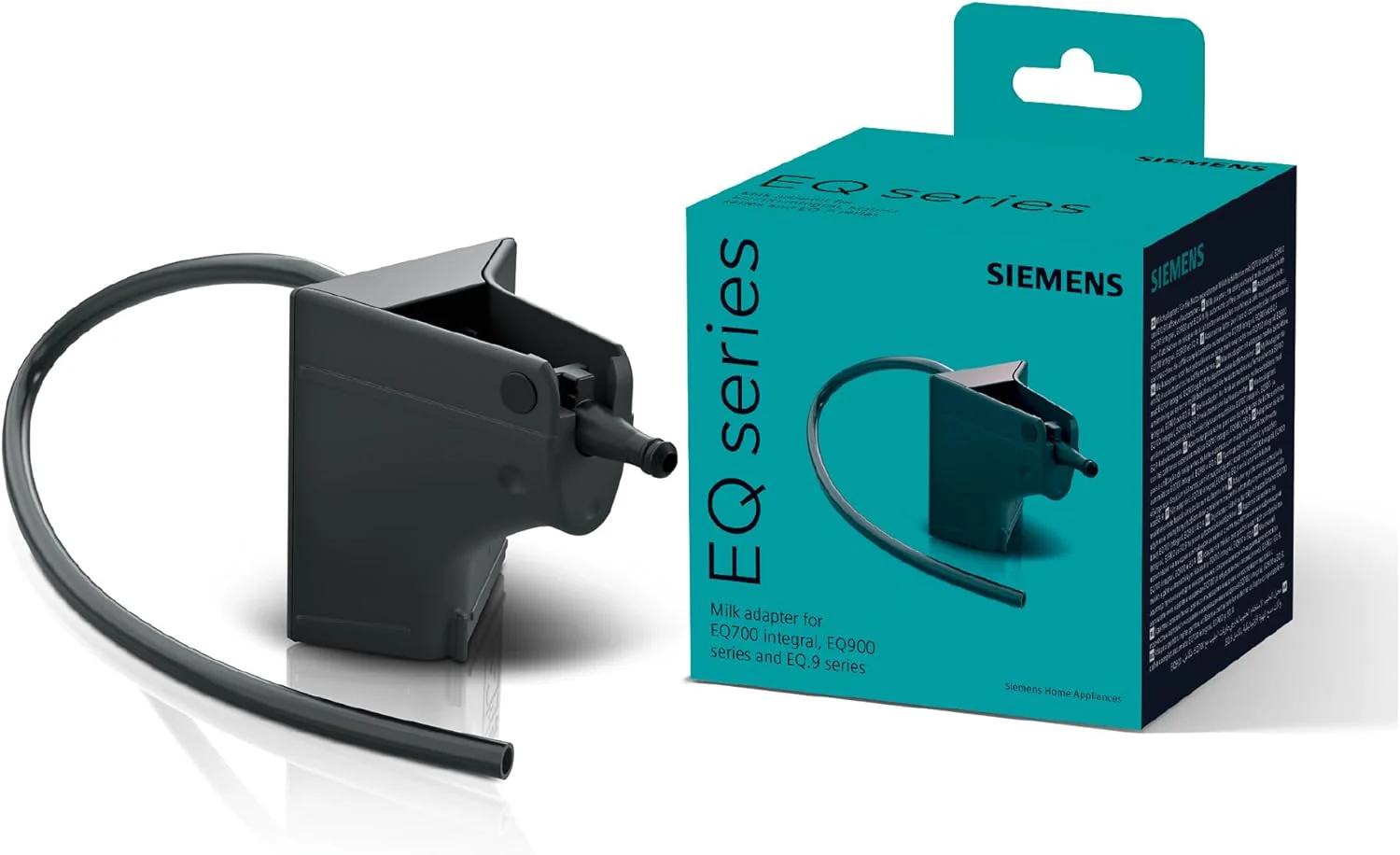 SIEMENS TZ70001 Milk Container Adapter for External Milk Containers, Specially Designed EQ.700 Fully Automatic Coffee Machines, Original Accessories, Dishwasher Safe, Black - Image 2