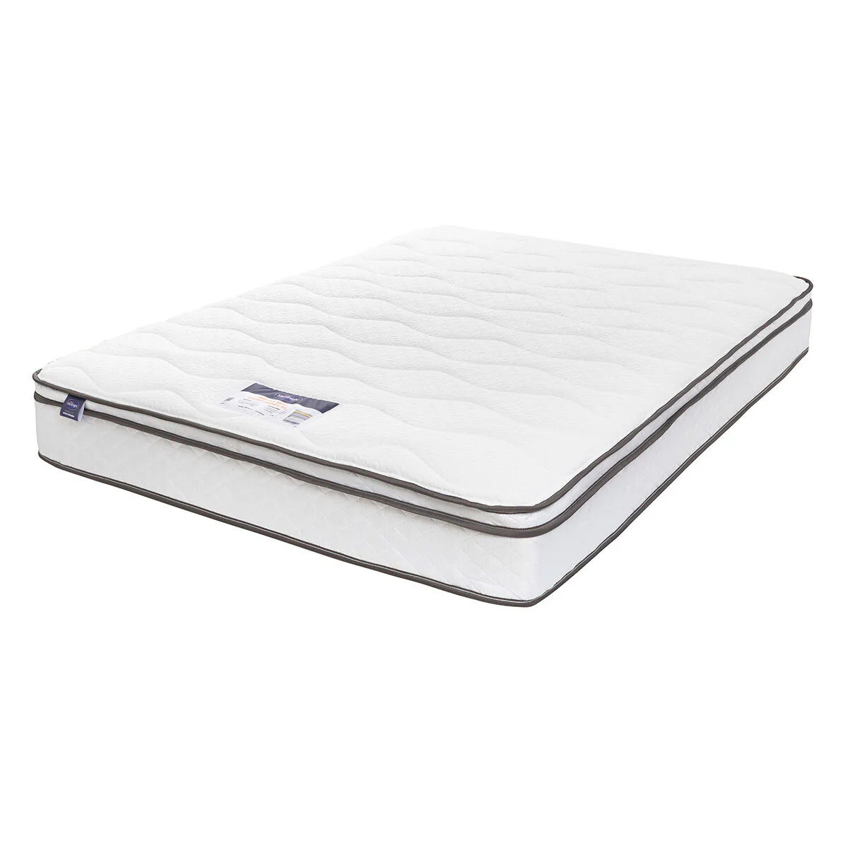 Silentnight 1200 Pocket Memory Cushion Top Mattress, Super King - Image 3