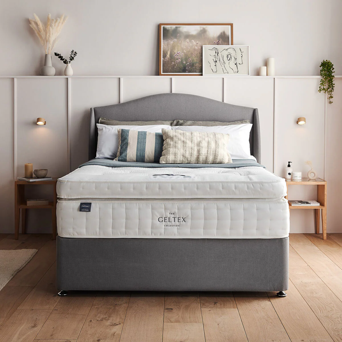 Silentnight Geltex 4000 Pocket Boxtop Mattress, Double - Image 4