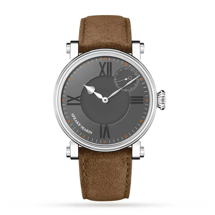 Speake-Marin One & Two Academic Slate Grey LIMITED EDITION - SMA03 In-House movement Luxury Watch Luxury Watch Swiss Made Highâ Precision Movement 413812060