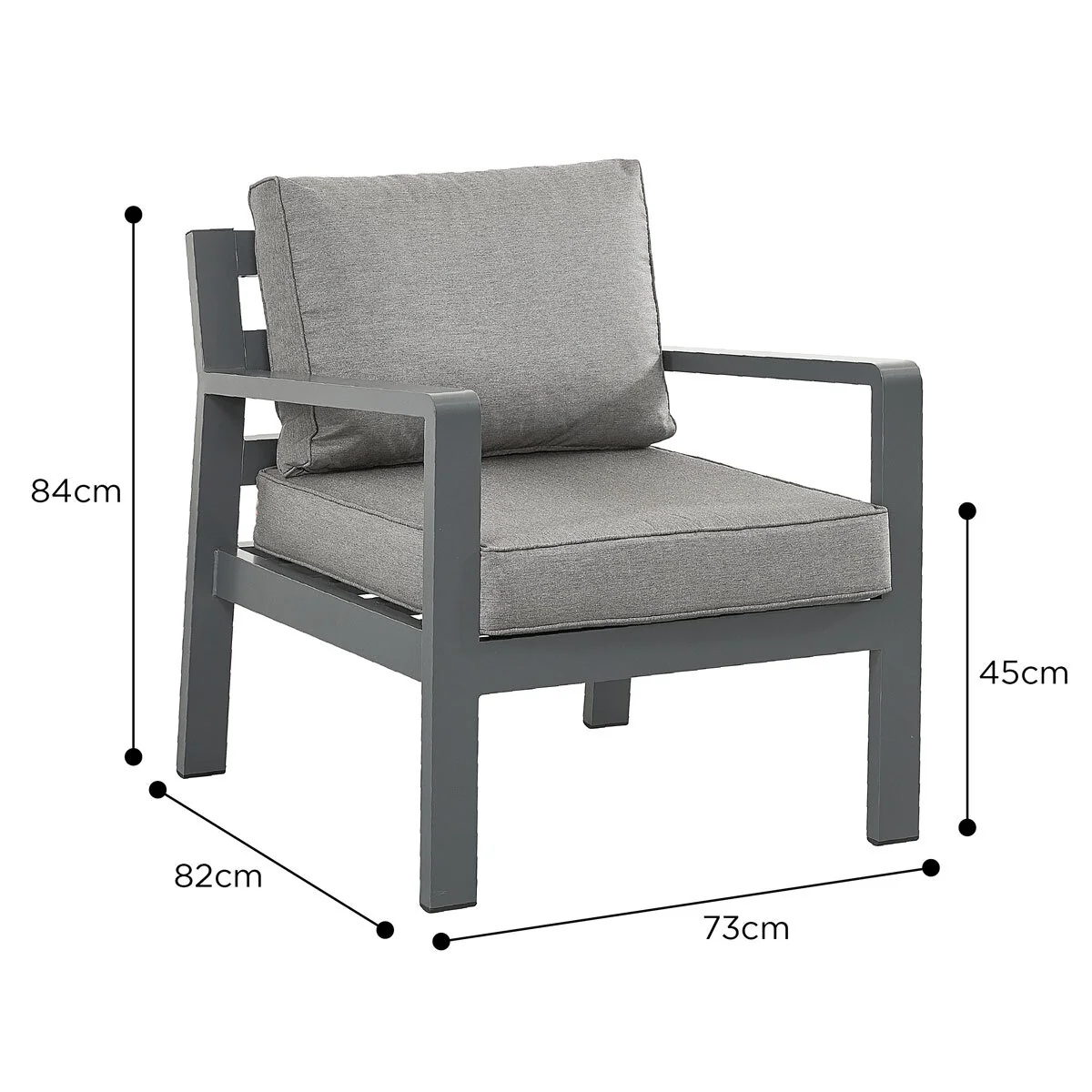 Stone Garden 4 Piece Deep Seating Corner Fire Patio Set in White - Image 3
