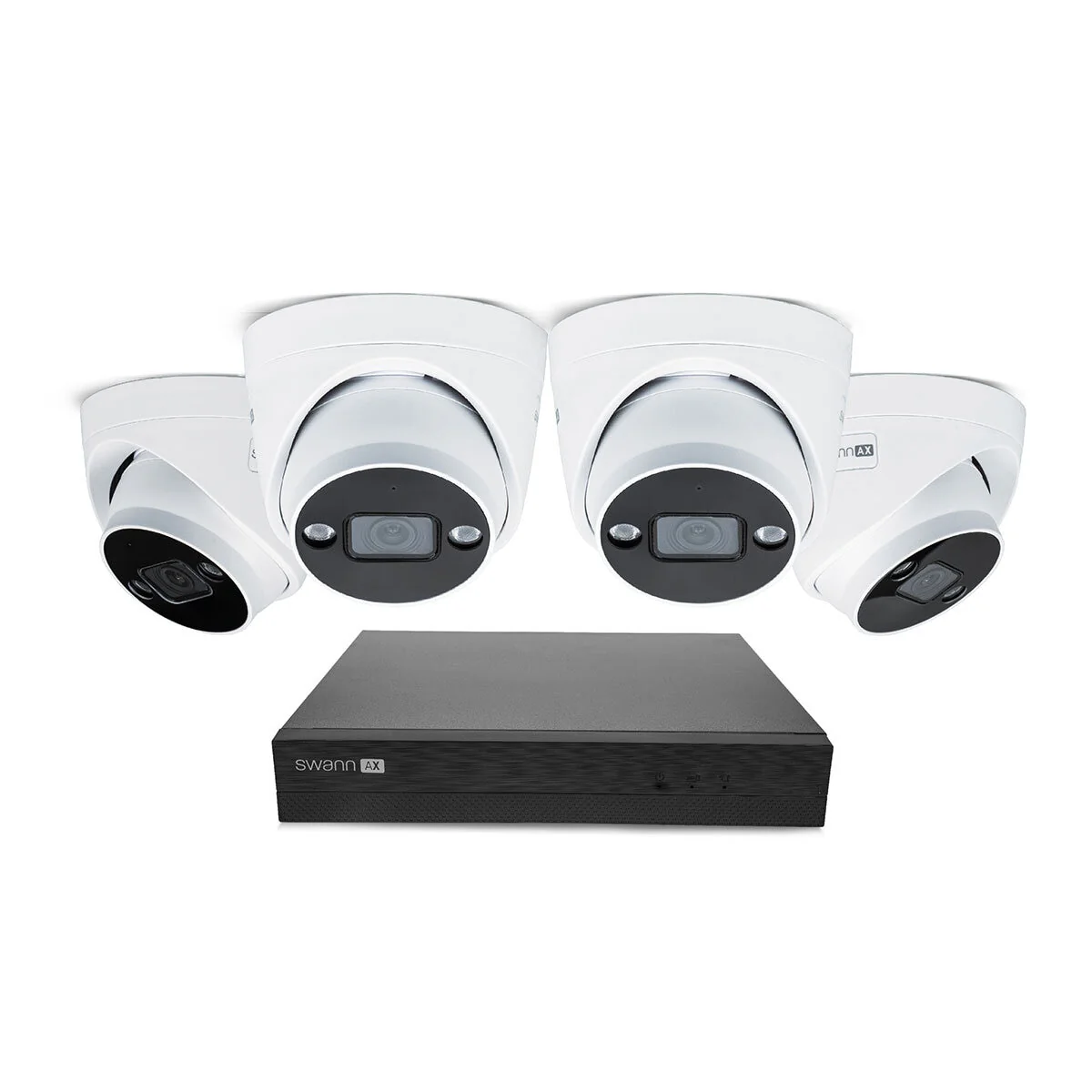 Swann 4K NVR 8 x Channel / 4 x NHD-ADVANXB Dome Cameras with 1TB HDD SWNVK-8ADVANX4D-EU - Image 2