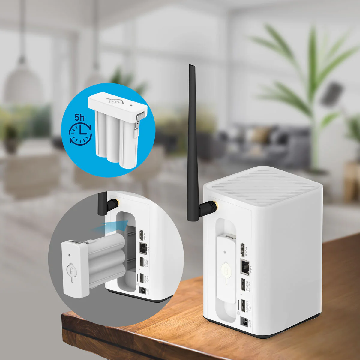 Swann MaxRanger4K Solar Security System Kit with 3 Wireless Cameras, Wi-Fi Hub with 64GB MicroSD Storage SWNVK-MR4KSD3-EU - Image 3