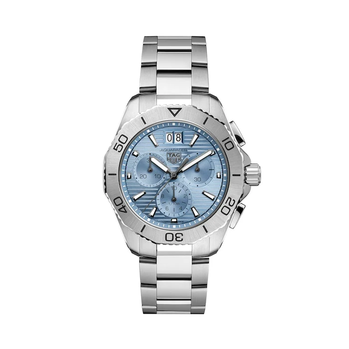 TAG Heuer Aquaracer Chronograph 40mm Mens Luxury Watch Blue CBP1112.BA0627