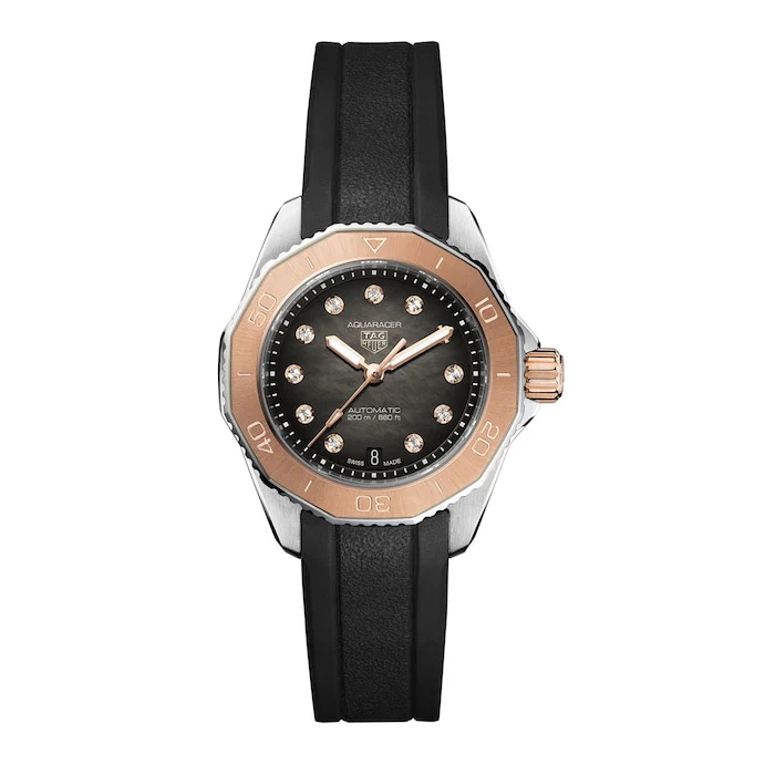 TAG Heuer Aquaracer Professional 200 30mm Ladies Watch Black Luxury Watch Swiss Made WBP2451.FT6200