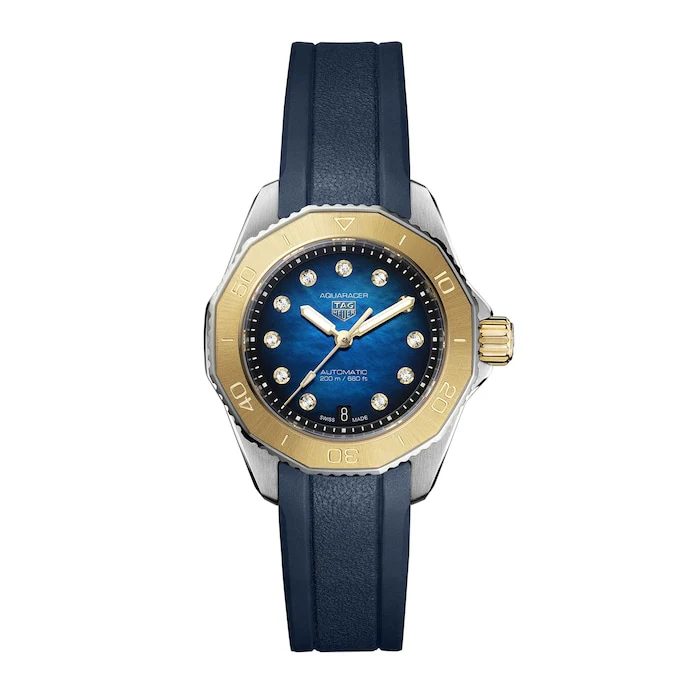 TAG Heuer Aquaracer Professional 200 30mm Ladies Watch Blue Luxury Watch Swiss Made WBP2450.FT6215